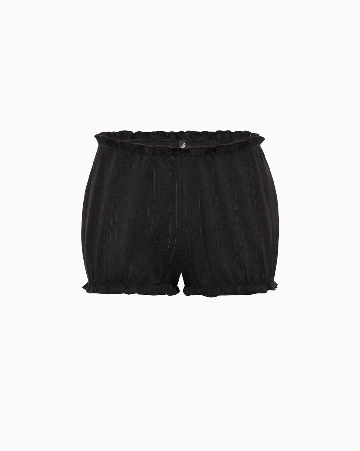 The Bloomer: Black Pointelle – Cou Cou Intimates