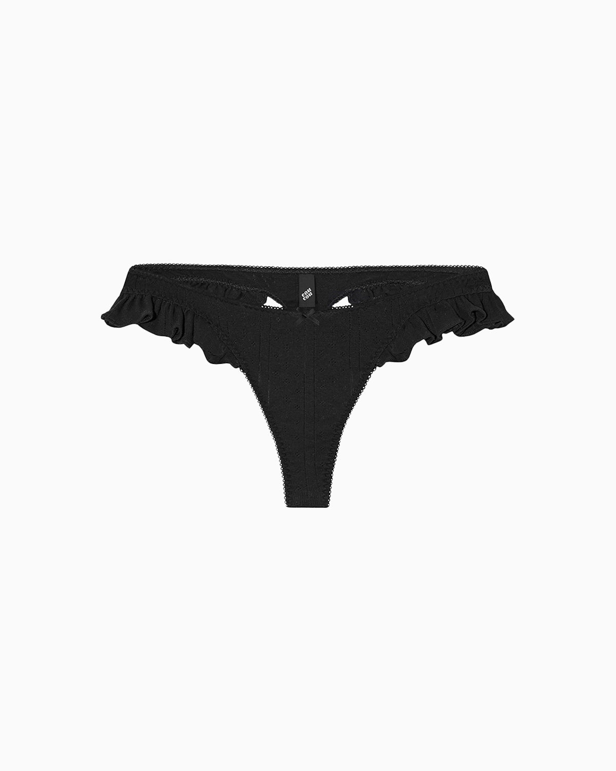 Butterfly Thong Pointelle