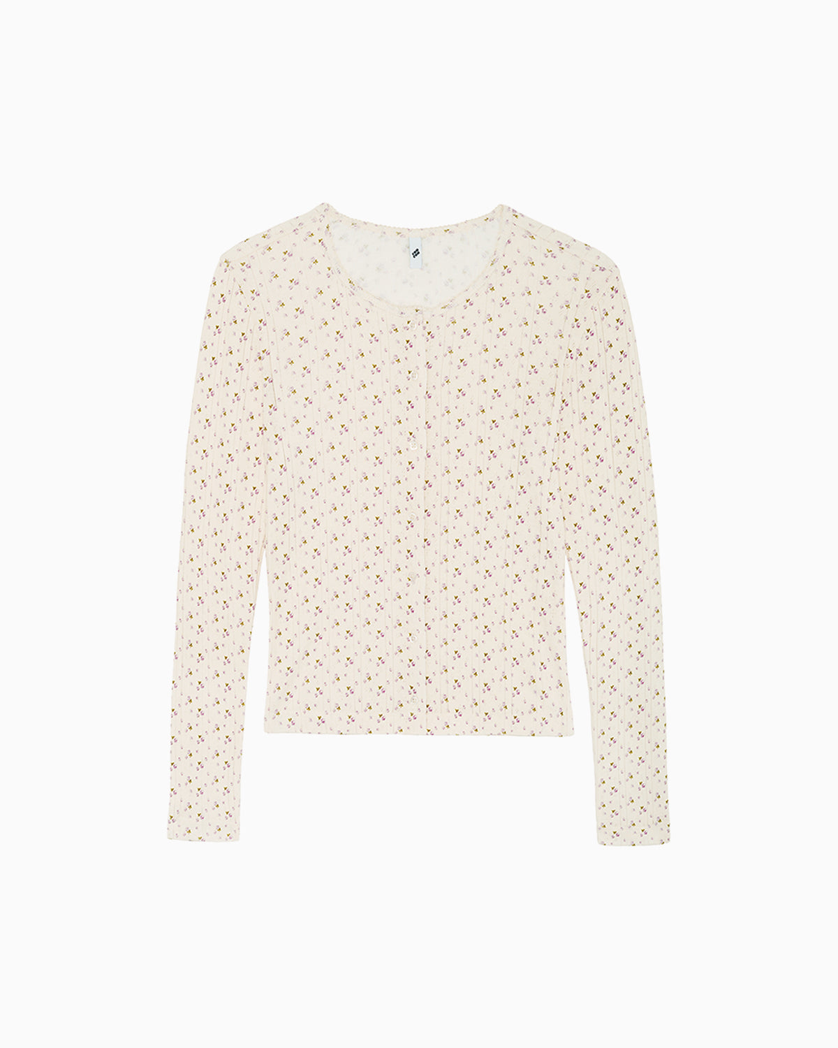 Cardigan English Pointelle