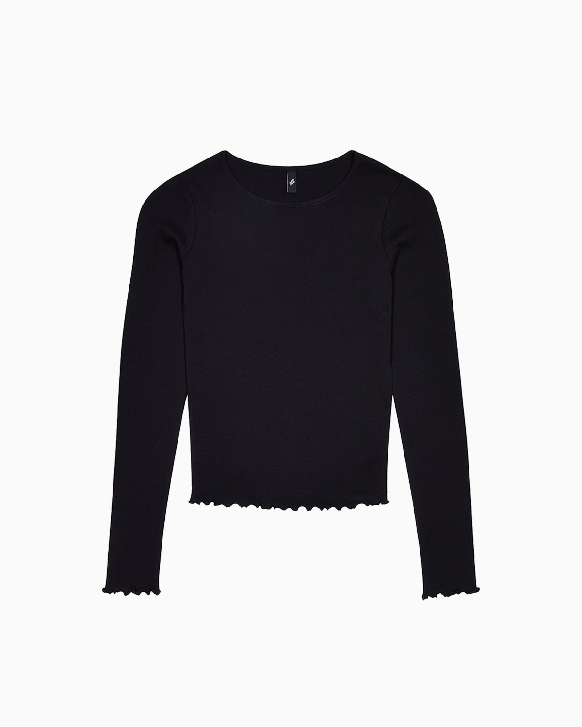Frilly Long Sleeve Cotton Jersey