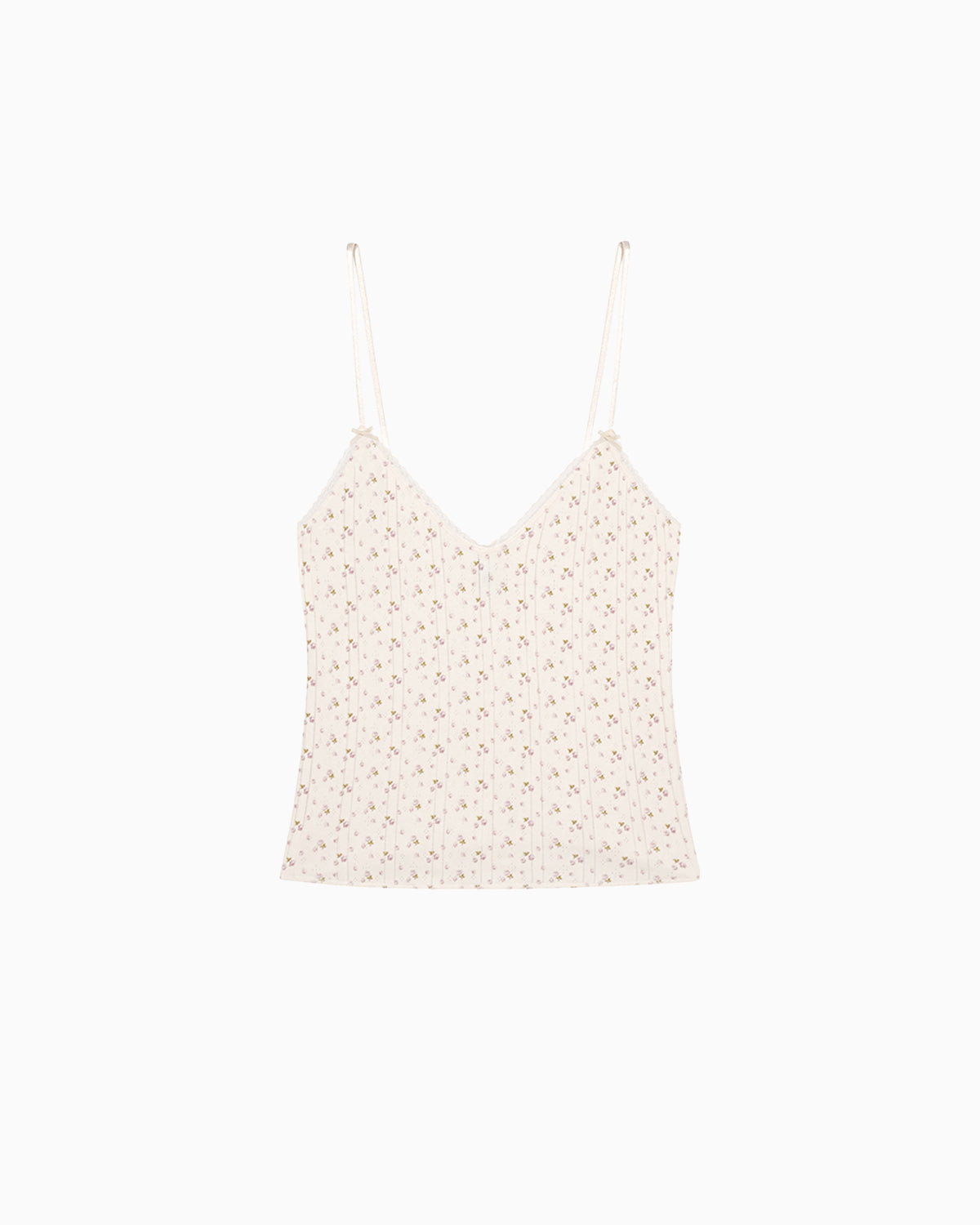 Long Cami English Pointelle