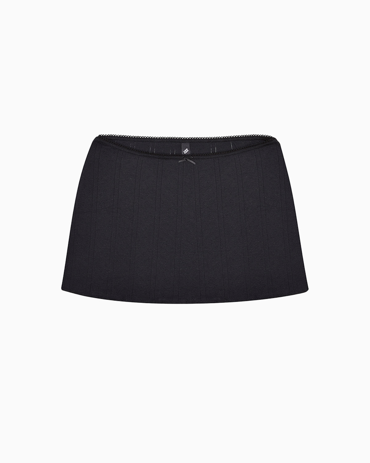 Mini Skirt Pointelle