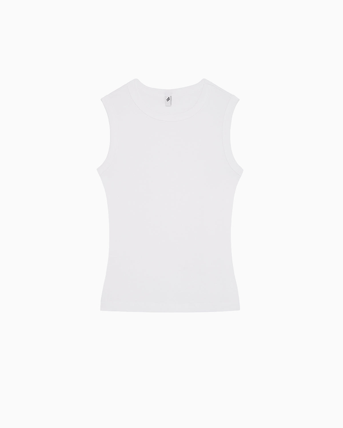 The Muse Tank: White Cotton Jersey – Cou Cou Intimates
