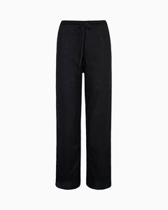 The Pant: Black Cotton Voile