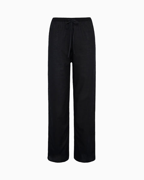 The Pant: Black Cotton Voile – Cou Cou Intimates