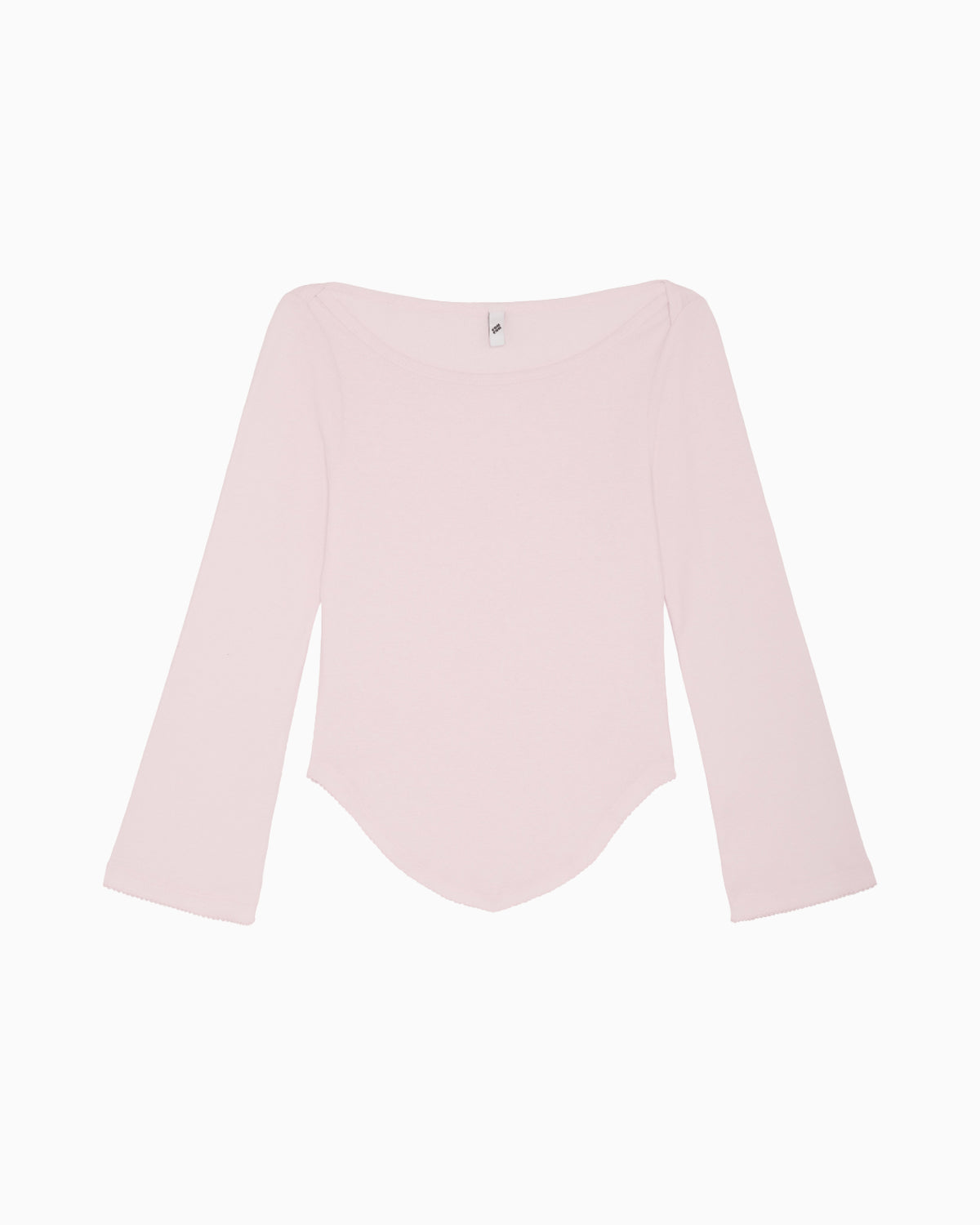 Rina Long Sleeve Pink Cotton Jersey