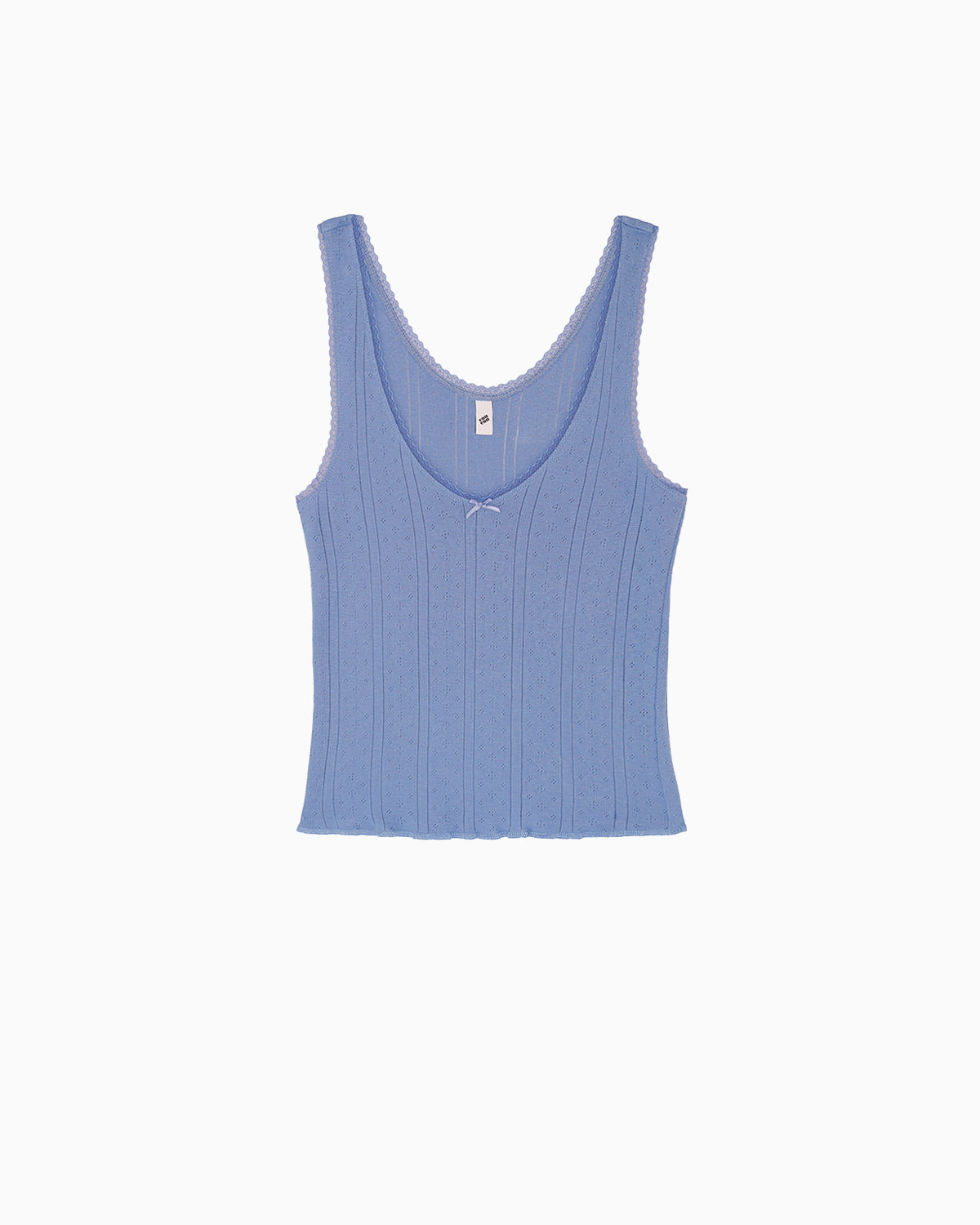 Scoop Tank French Pointelle