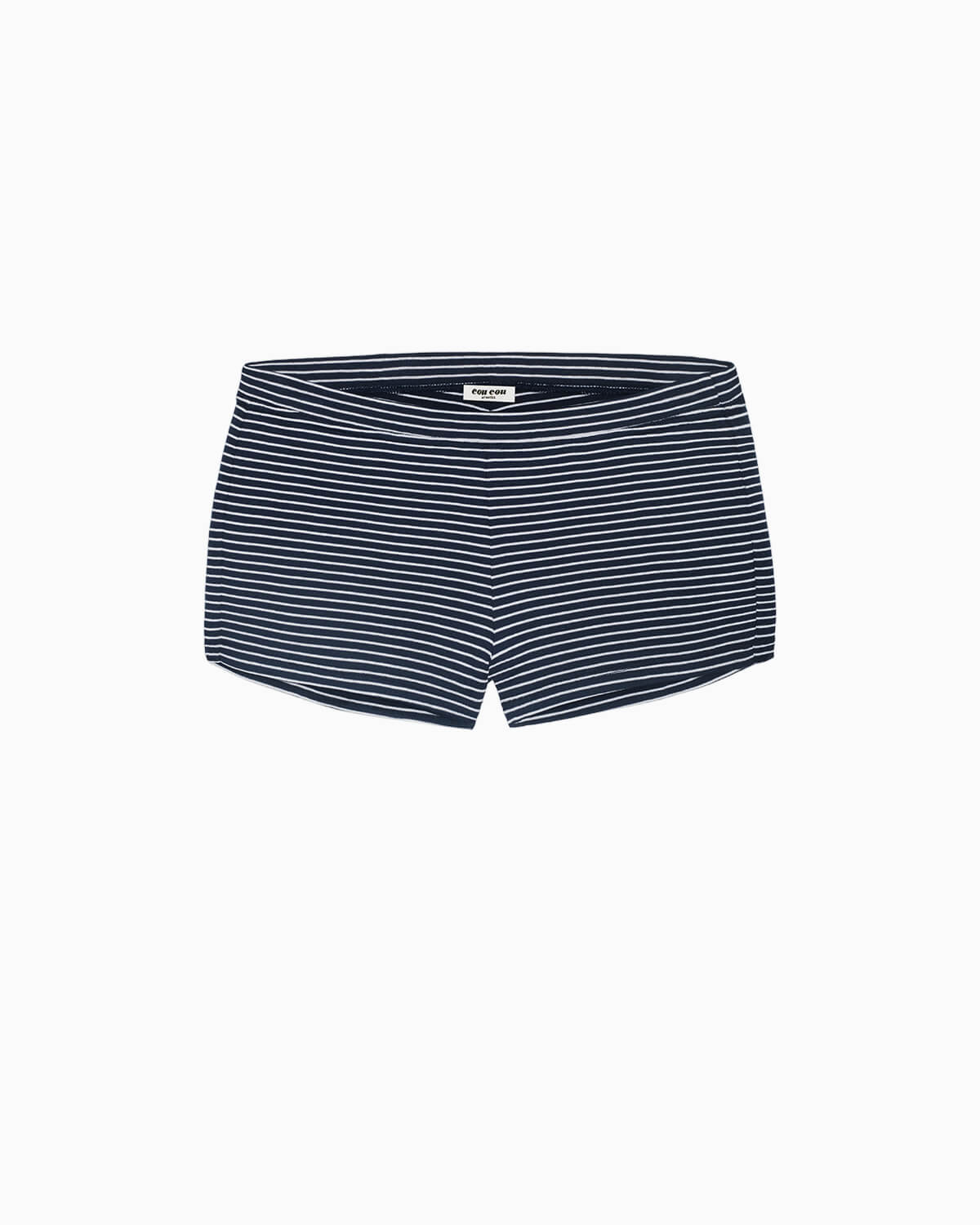 Boyshort French Stripe Cotton Jersey