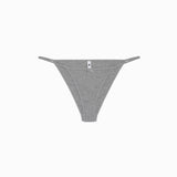The Tanga Brief: Grey Cotton Jersey