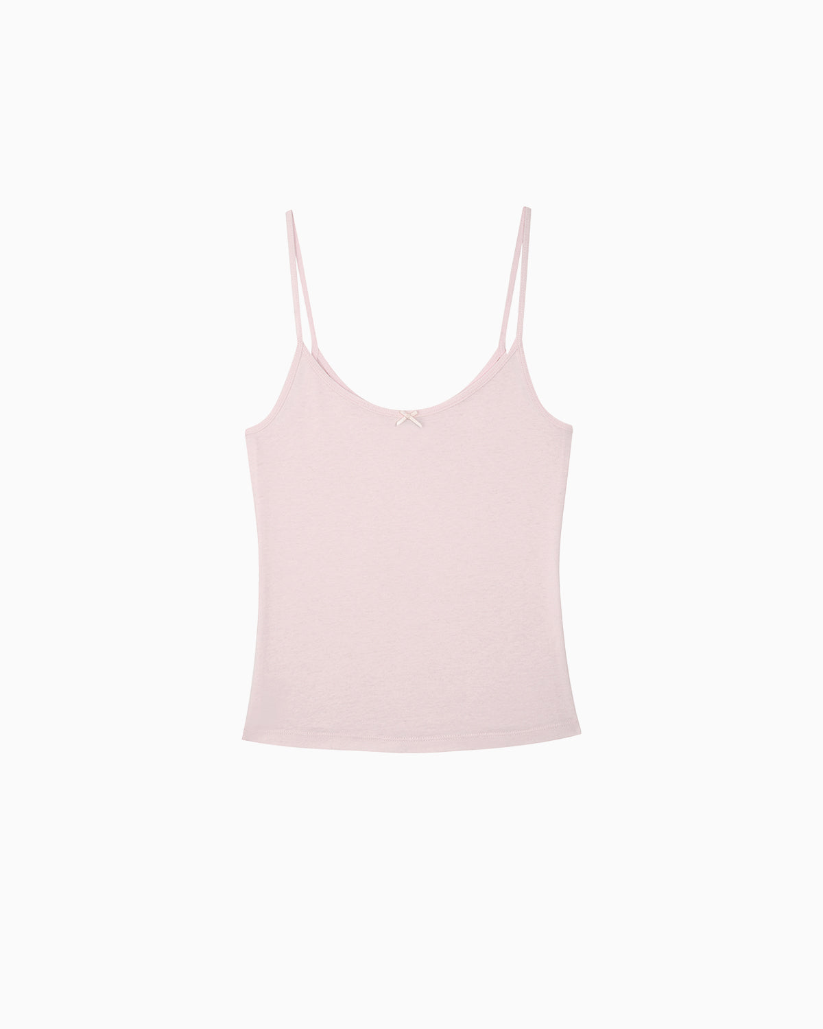 Tank Pink Cotton Jersey